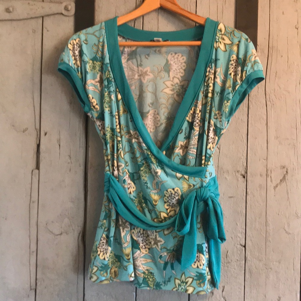Loft wrap shirt